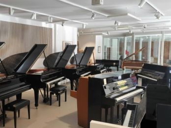 Klavier Kauf Auswahl in der Ausstellung mit Klavieren, Flügeln und Digitalpianos in Oberkirch von Piano Fies