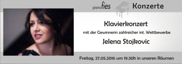jelena stojkovic spielt bei piano fies in muenchen riemerling zum konzertabend